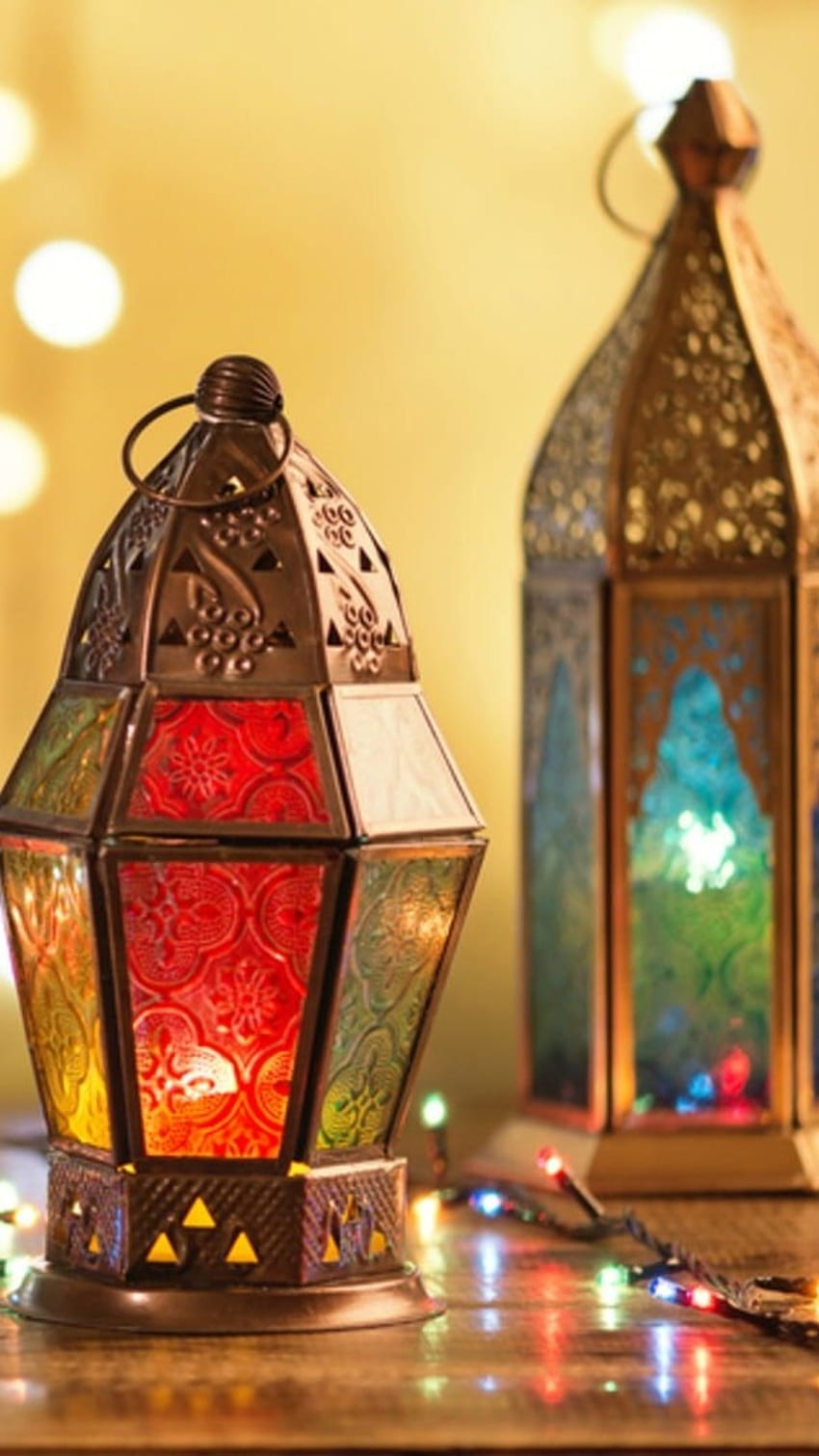 Ramadán, linterna de fondo de pantalla del teléfono