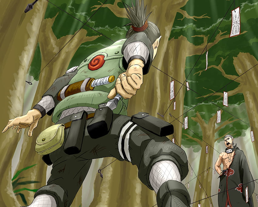 Shikamaru Nara, Hidan, Naruto, Kampf, Hidan Naruto HD-Hintergrundbild