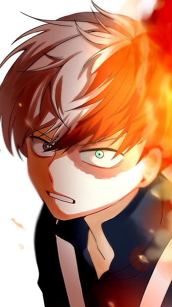 Todoroki Mandrake@gusthavoll 😅#FreedomChallenge #bnha #fire #pintura