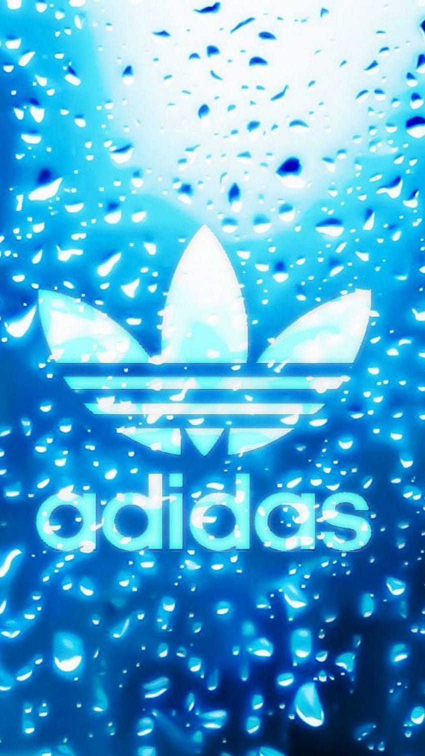 Adidas-Logo Android mit Hintergrund hoher Auflösung Adidas, Adidas-Symbol HD-Handy-Hintergrundbild