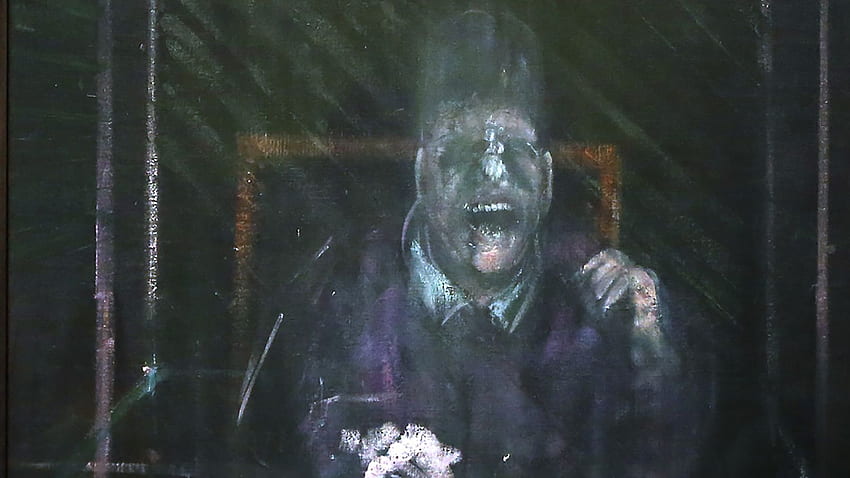 프랜시스 베이컨의 절규하는 교황과 연인들의 초상화가 살아있다 HD 월페이퍼