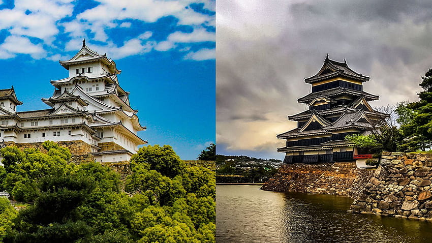 The Crow and the Heron: An inside look at the legendary Himeji, Japanese Castle HD wallpaper