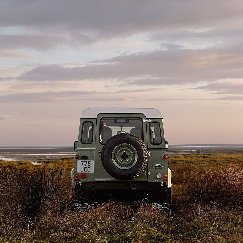 Machen Sie Ihr oder Handy mit diesem brillanten Land Rover Defender, Old Land Rover, robust und gutaussehend HD-Handy-Hintergrundbild