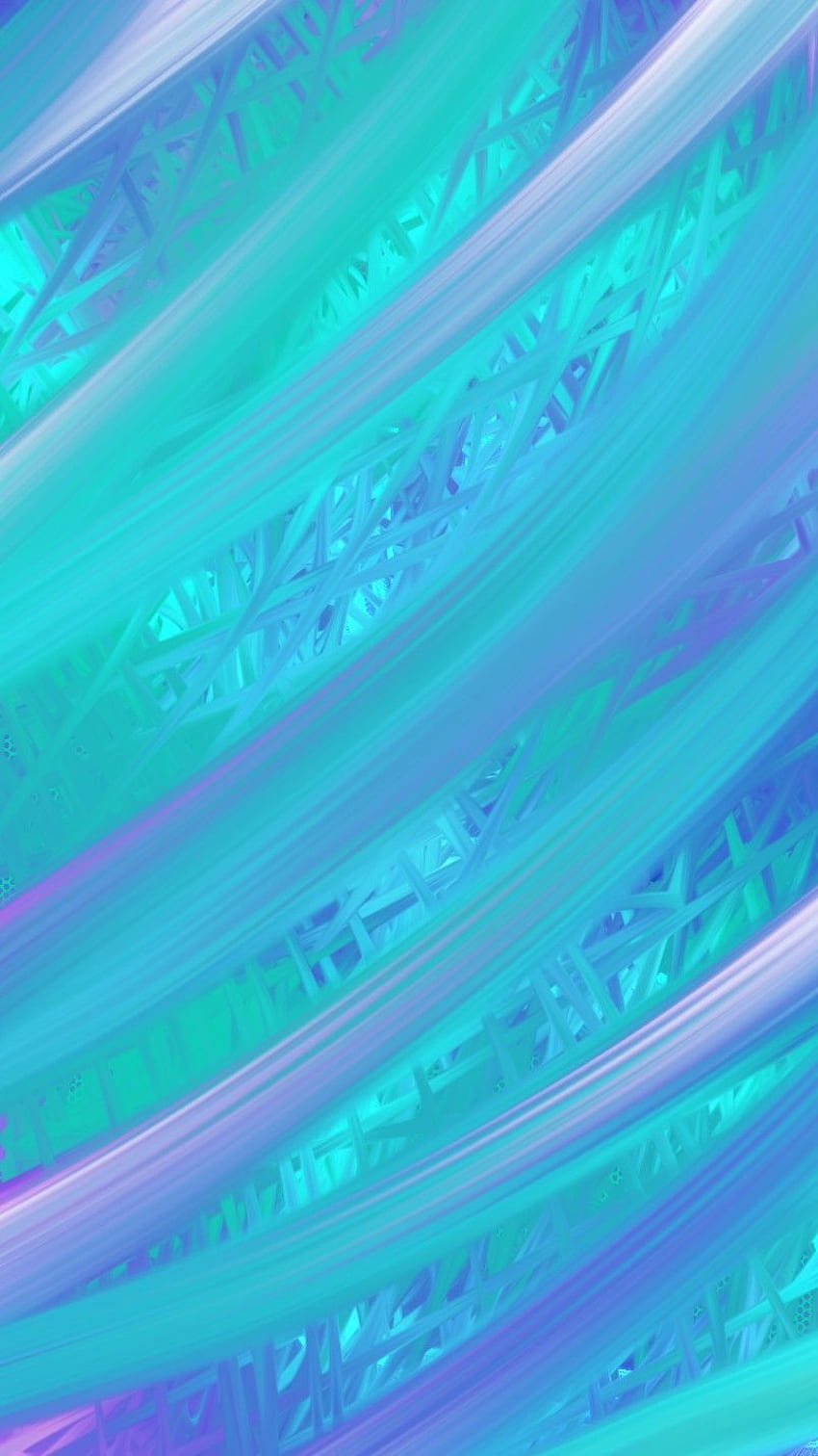 Cyan-violette Striche [9:16]. Digitale Zeichnung, , Zusammenfassung HD-Handy-Hintergrundbild