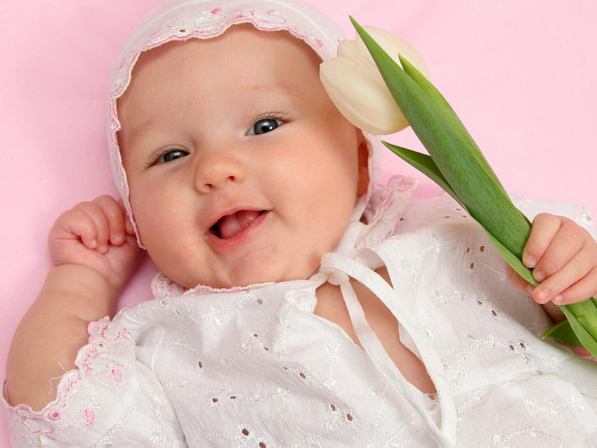 Smiling baby, baby, cute, people, child HD wallpaper