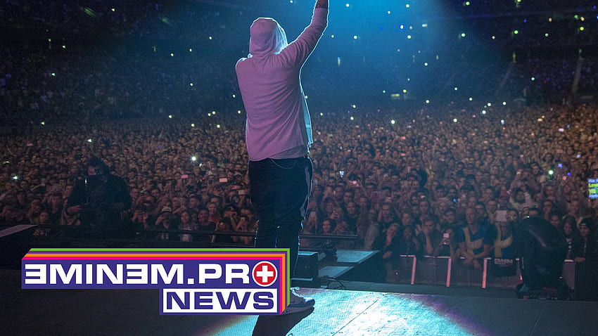 Eminem avait battu le record de fréquentation en Suède et en Norvège. Eminem.Pro - la source la plus importante et la plus fiable d'Eminem, Eminem Concert Fond d'écran HD