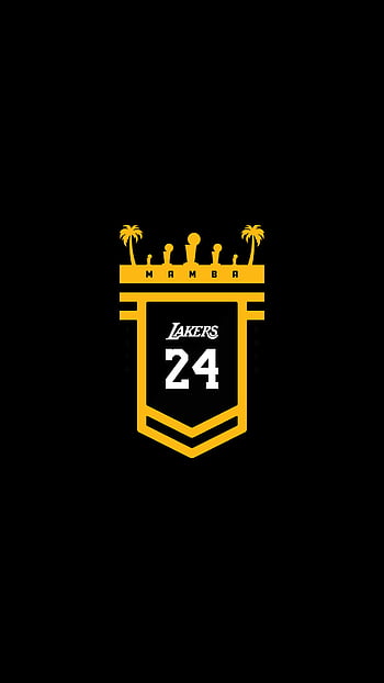 Download Kobe Bryant's 24 Logo Wallpaper | Wallpapers.com
