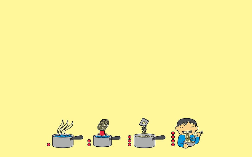 cooking -, Ramen Cartoon HD wallpaper