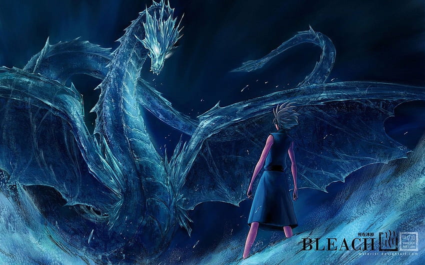 Hitsugaya Toshiro , Background, Ghost Dragon HD wallpaper