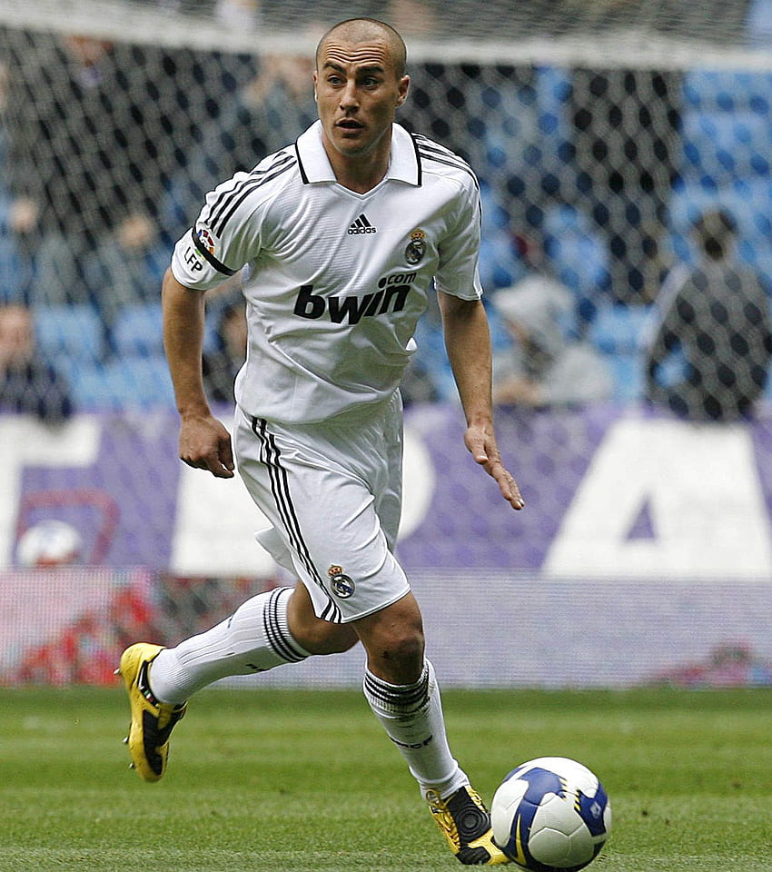 Fábio Cannavaro - Real Madrid. Real madrid futebol clube, Real madrid futebol, Real madrid time Papel de parede de celular HD