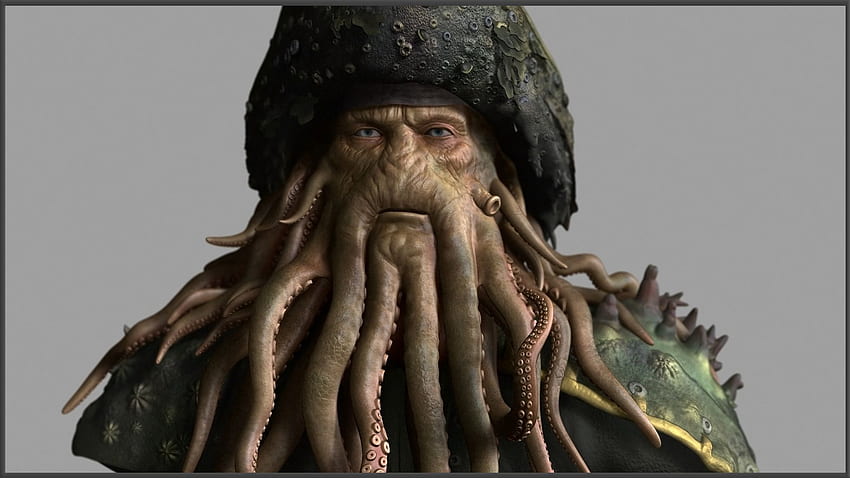 Davy Jones Pirates of the Caribbean Smoking Pipe Chest wallpaper, 1920x1080, 36777