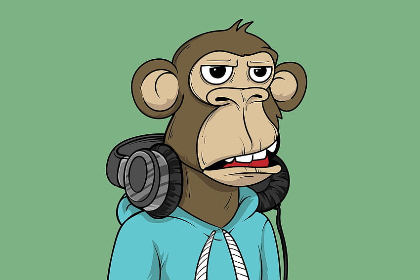 Mono aburrido, mono NFT fondo de pantalla
