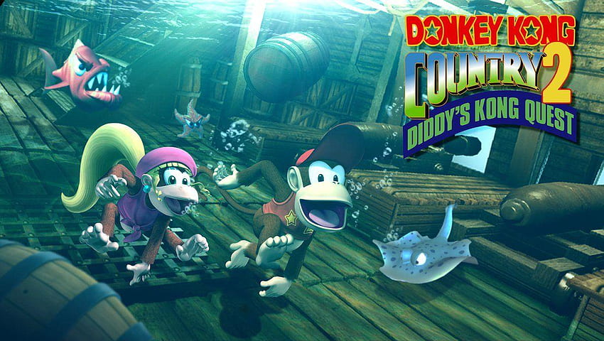 Donkey Kong Country 2 HD wallpaper