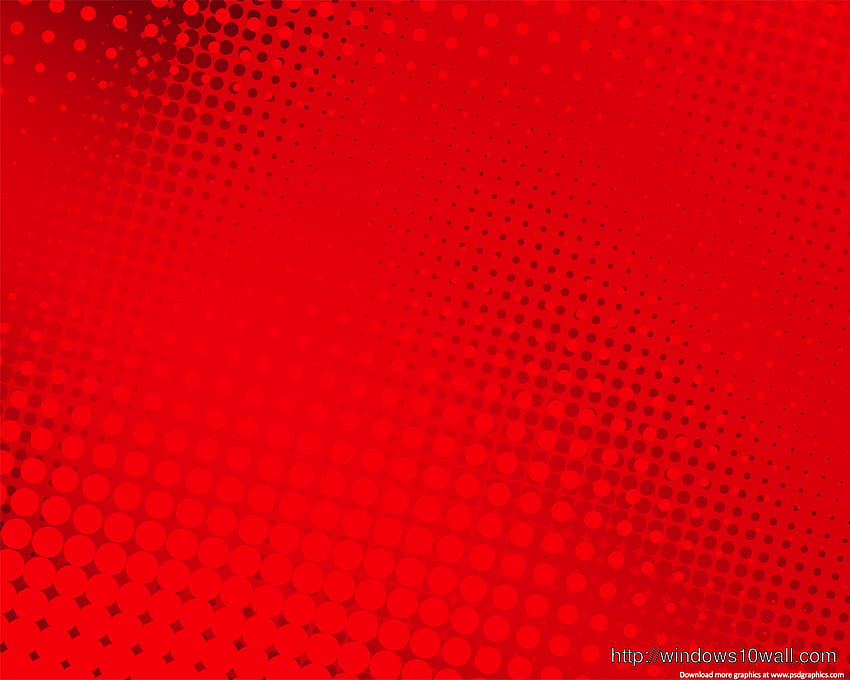 Red halftone background - windows 10 HD wallpaper