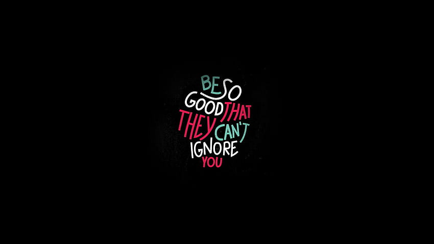 Be good so that text on black background, quote, inspirational • For You  For & Mobile, Dark Quotes HD wallpaper | Pxfuel