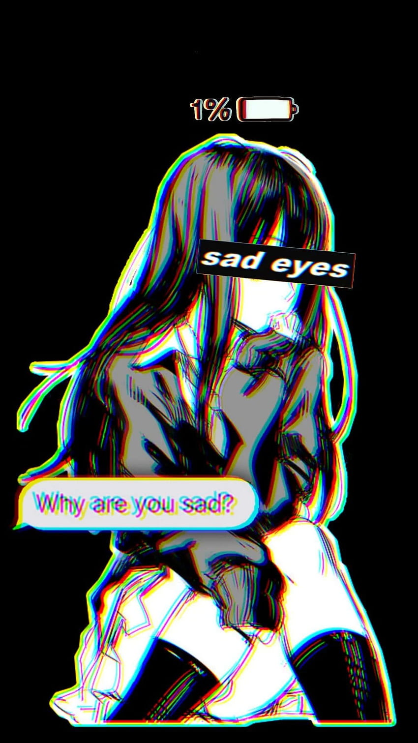 Sad Aesthetic Anime, Sad Aesthetic Anime Girl HD phone wallpaper