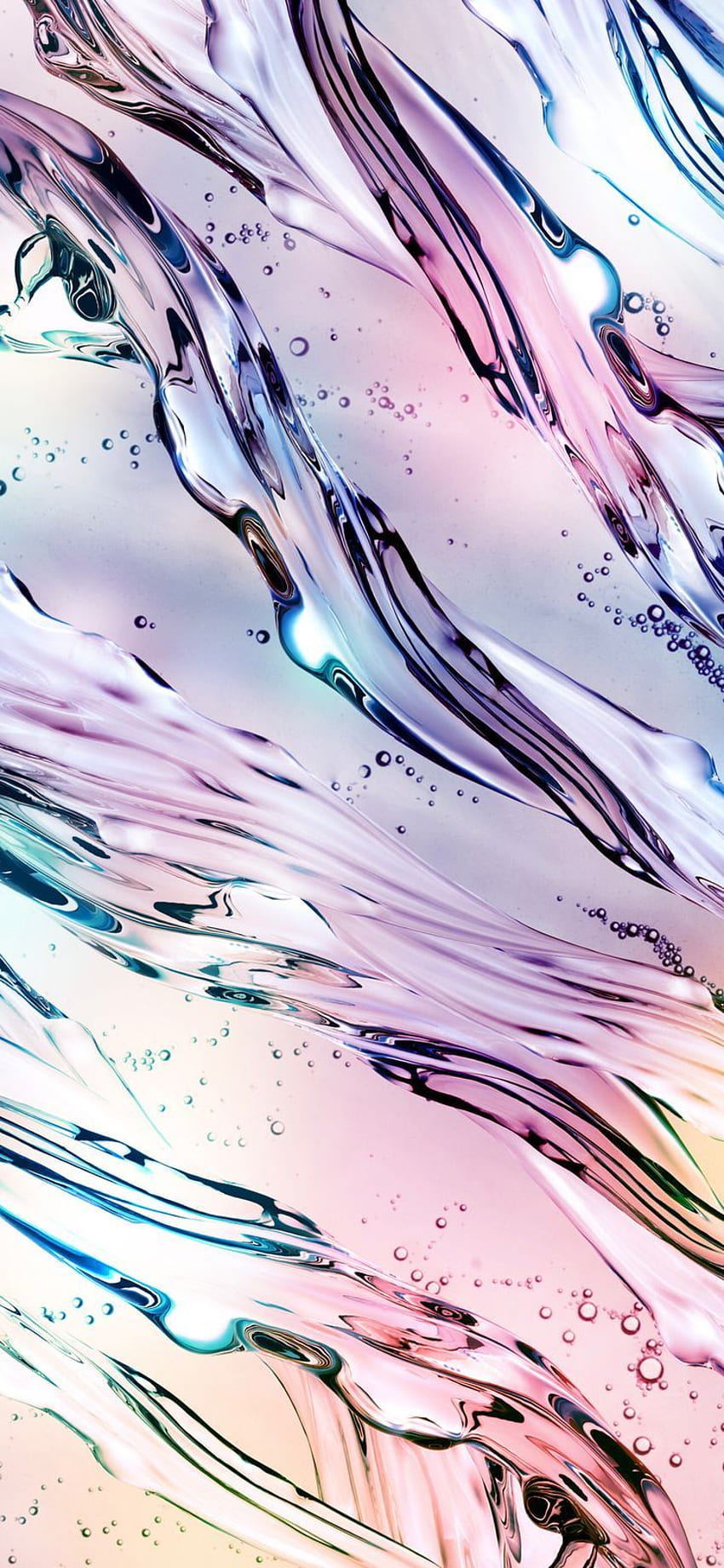 Phone & Celular : Color Gradation Water Splashes HD phone wallpaper