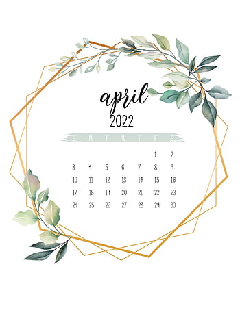 April 2021 calendar wallpapers  30 FREE  cute design options