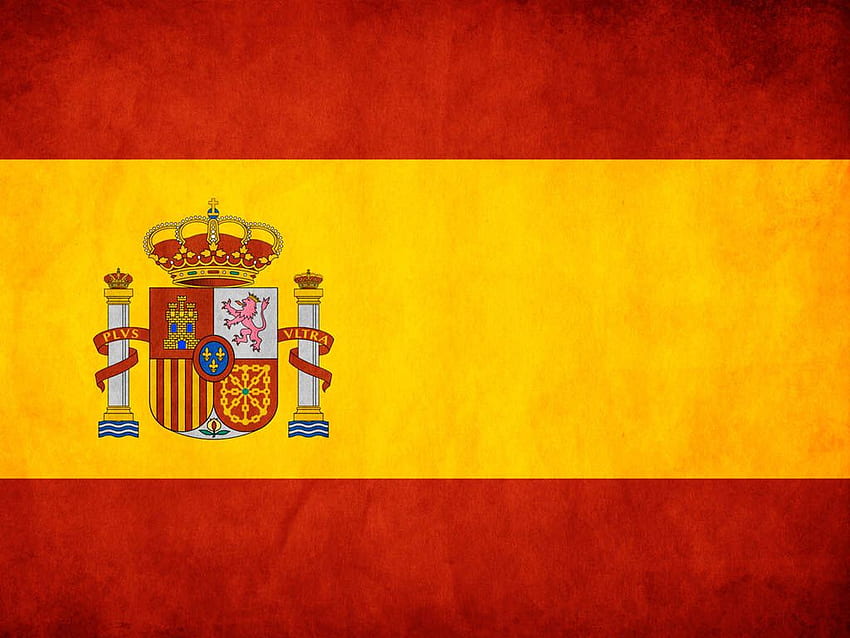 Drapeau de l'Espagne dans le modèle PowerPoint PPT, drapeau de l'Espagne dans PowerPoint ppt, thème espagnol Fond d'écran HD