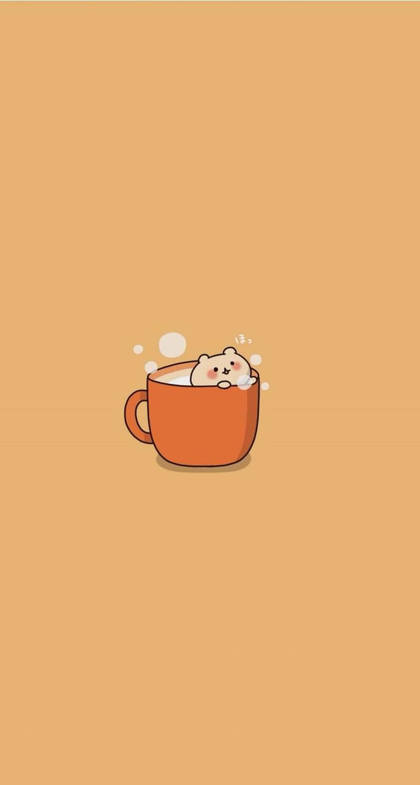 Background Ideas About Cute For iPhone With Cartoon High, Orange Cartoon HD phone wallpaper