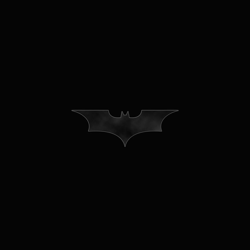 배트맨 로고, 배트맨 블랙 HD 전화 배경 화면