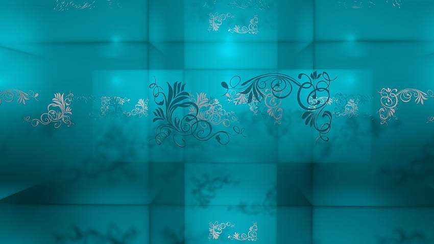 Turquoise - -, Turquoise Blue HD wallpaper
