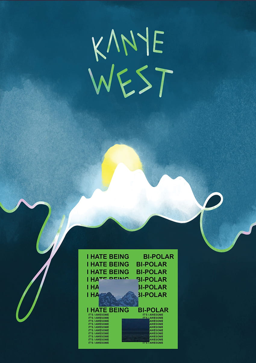 2K Free download Ye' Kanye West Poster. Kanye west , Kanye west album