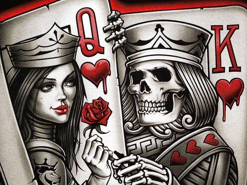 Queen Skull Tattoo Designs - wide 1