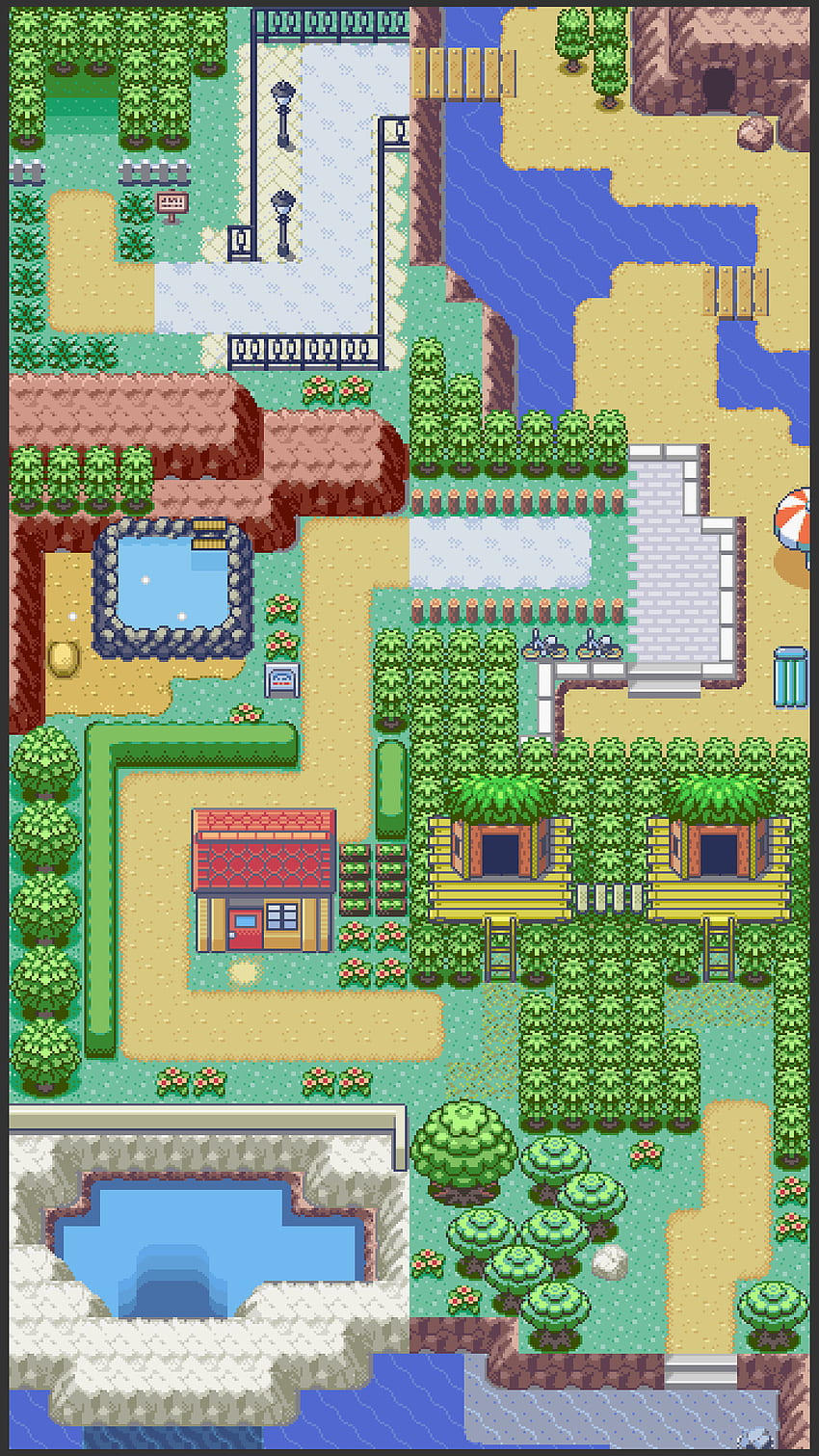 Pokémon Phone - Top Pokémon Phone Background - Pokemon emerald, Cute pokemon , Pokemon, Pokemon Map Fond d'écran de téléphone HD
