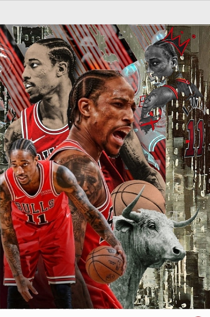 DeMar DeRozan Bulls Wallpaper - iXpap  Basketball clothes, Chicago bulls,  Nba