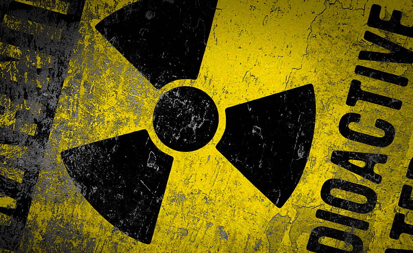 tanda peringatan radioaktif dan Stok Wallpaper HD