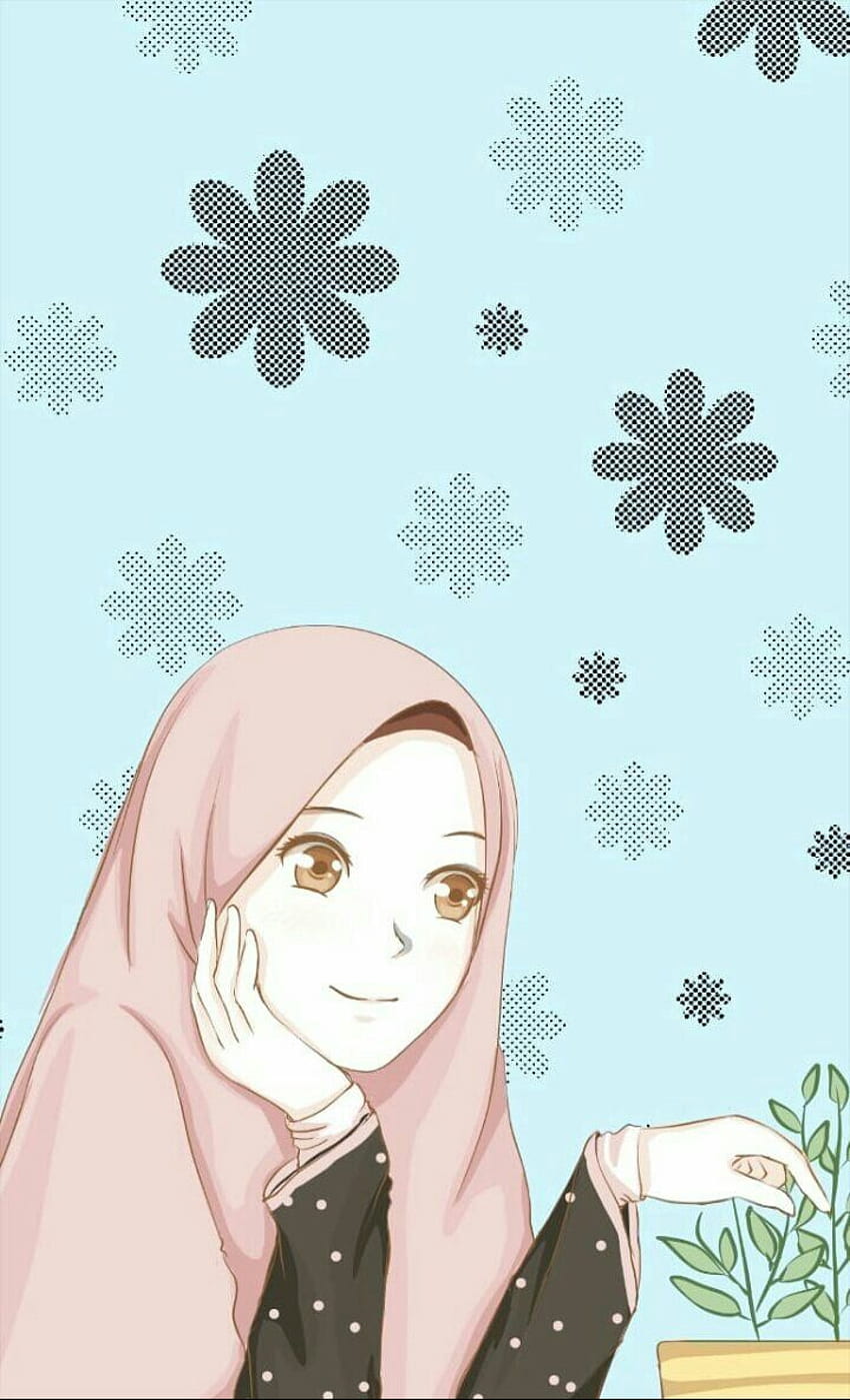 Hijab. profile in 2019. Anime muslimah, Anime, Muslim Girl Cartoon HD phone  wallpaper | Pxfuel
