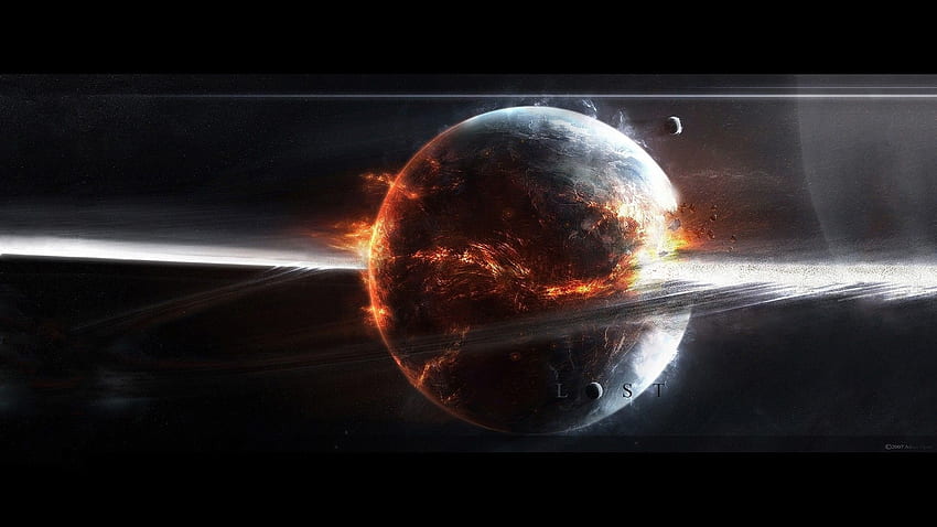 Galaxy paintign, space, explosion HD wallpaper | Wallpaper Flare