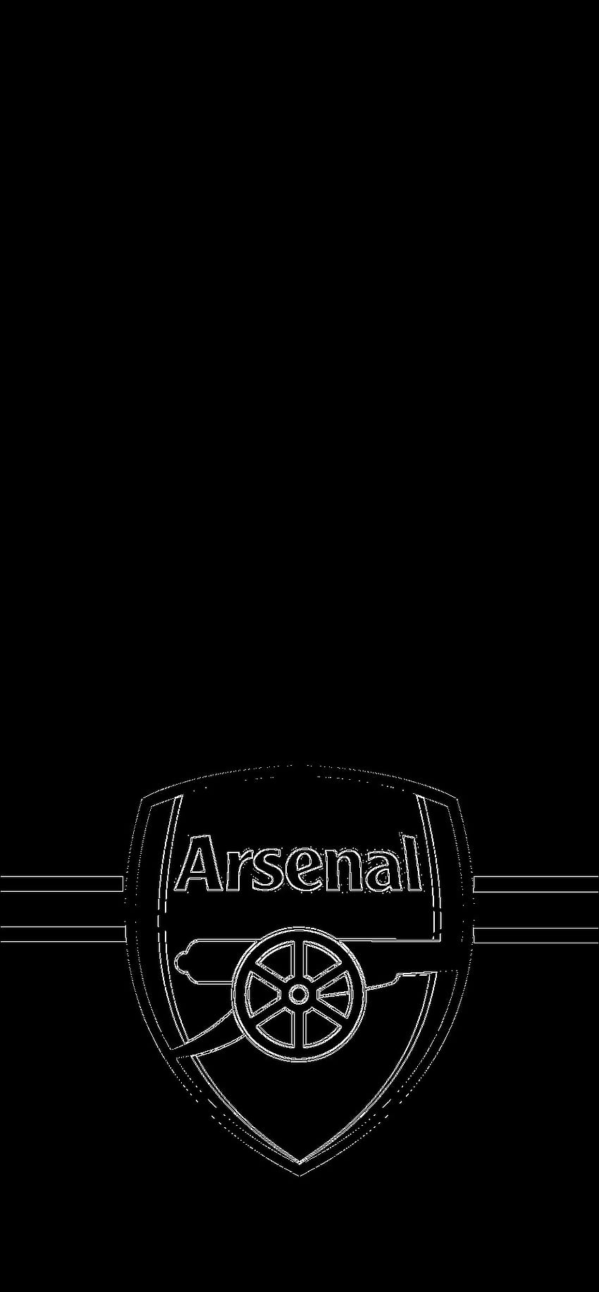 Arsenal, black HD phone wallpaper | Pxfuel