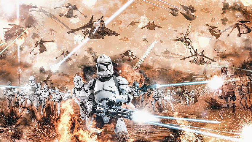 Tema da nova guia Clone Trooper papel de parede HD