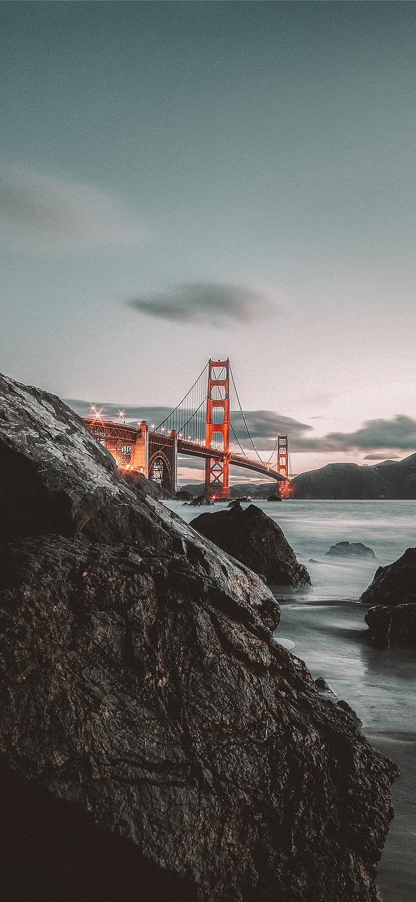 Golden Gate Bridge iPhone X HD phone wallpaper