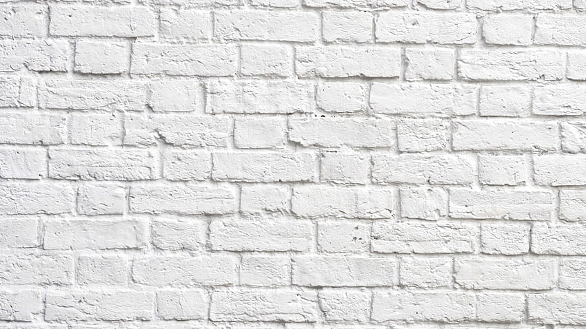 Brick, white brick, wall of bricks, section, Aesthetic White HD ...