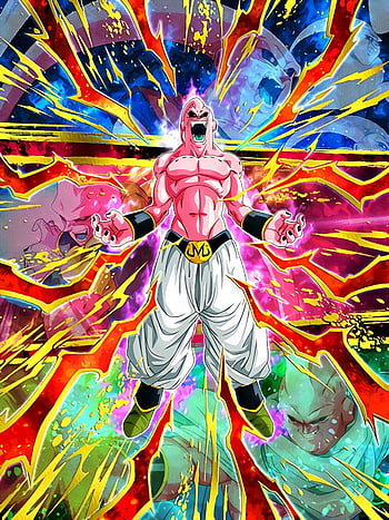 Majin boo art420, #Dragon_ball_z, anime, HD phone wallpaper