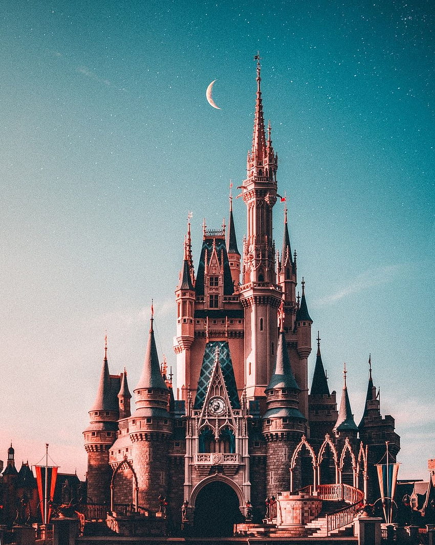 Disney World Castello di Cenerentola, Castello di Walt Disney Sfondo del telefono HD