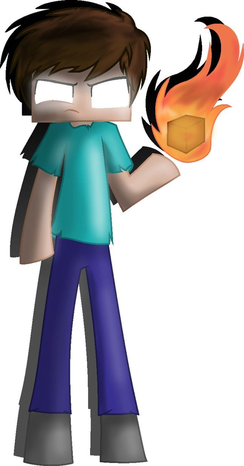 Herobrine anime - Minecraft bức ảnh (35288549) - fanpop