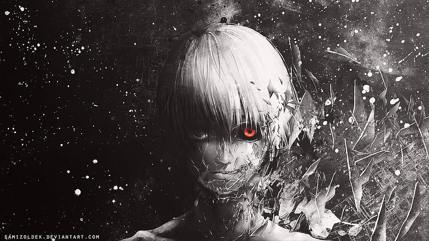Trauriger Anime Tokyo Ghoul, Tokyo Ghoul Dark HD-Hintergrundbild