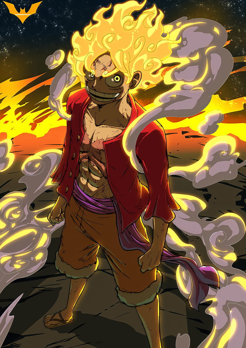 Luffy Gear 5 joyboy wallpaper by Drstoneart on DeviantArt