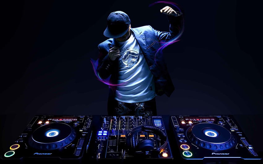 DJ en 3D, mezclador de DJ fondo de pantalla