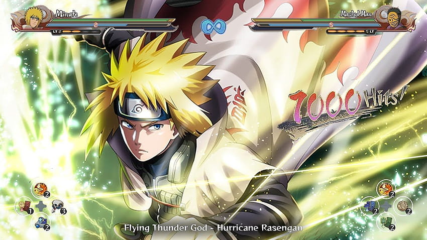 Minato Namikaze's Ultimate Flying Thunder God Technique - Naruto Storm 4 Road to Boruto, Minato Rasengan HD wallpaper