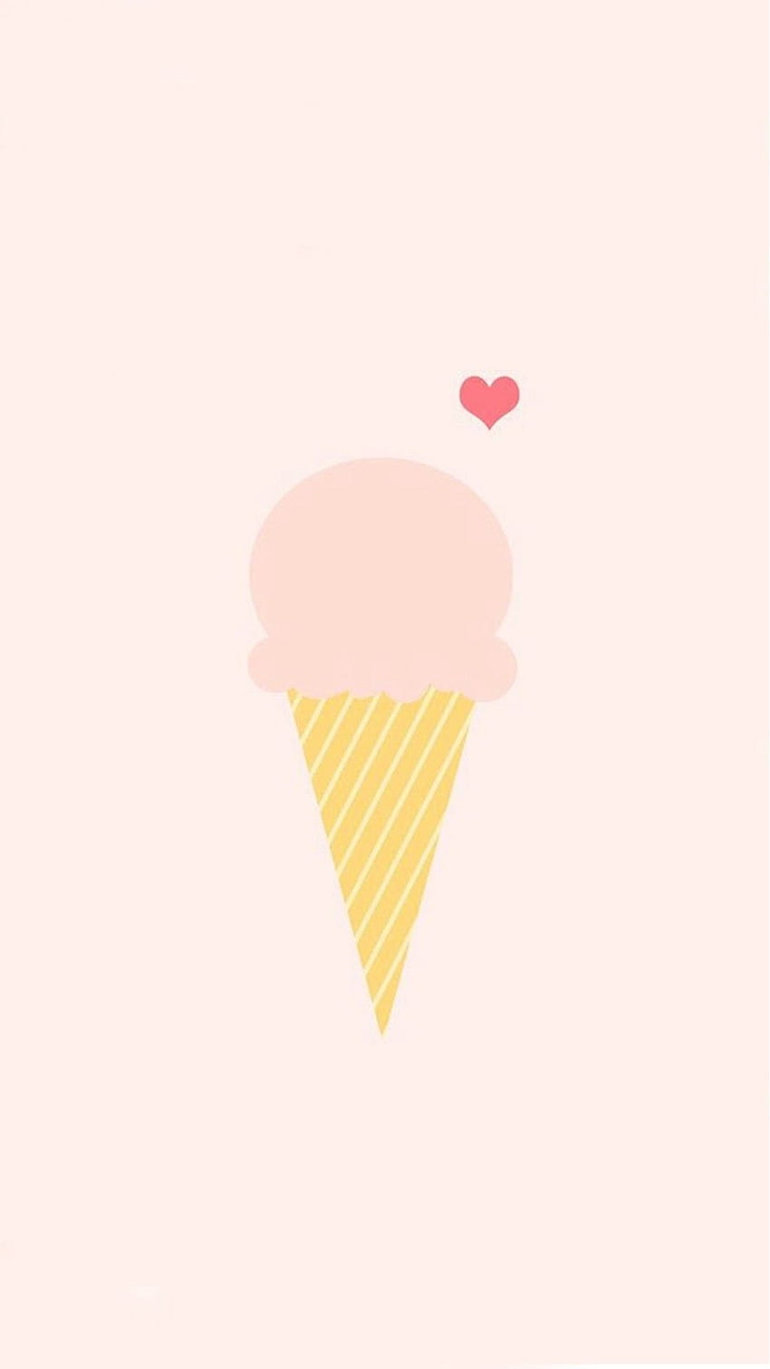 Soft Pink, Pastel Ice Cream HD phone wallpaper