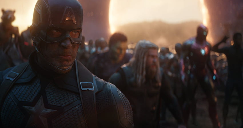 Avengersi gromadzą się w nowych kadrach w wysokiej rozdzielczości z Avengers Tapeta HD