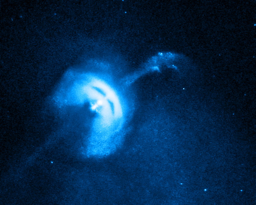 Chandra - Album - Vela Pulsar Jet - 2013 年 1 月 7 日、パルサー スペース 高画質の壁紙