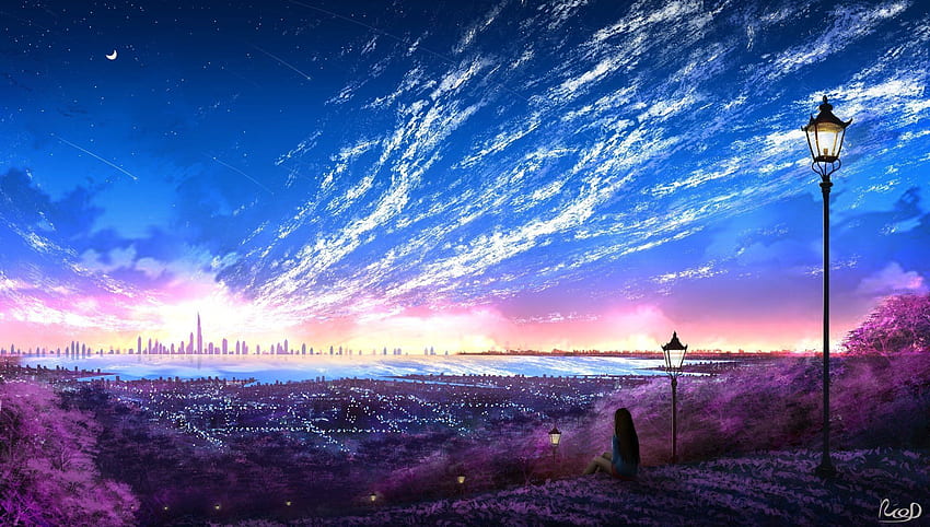 Happy Place Anime Original . Cenário anime, , Clean Anime HD wallpaper