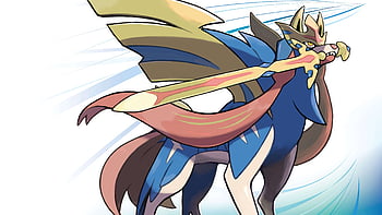 Download Zamazenta and Zacian - The Stout Shield and The Swift Sword of the  Galar Region Wallpaper