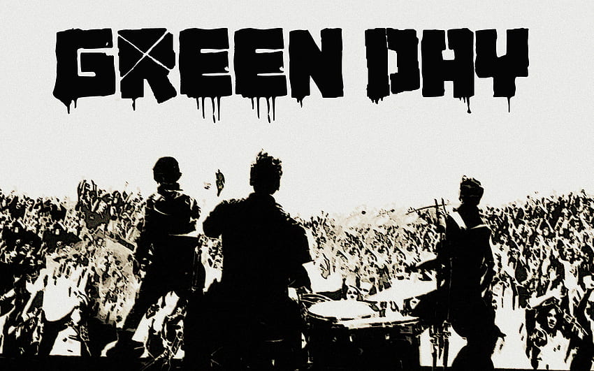 Green Day Logo HD wallpaper